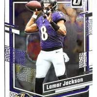 Lamar Jackson 2023 Panini Donruss Optic Series Mint Card #14