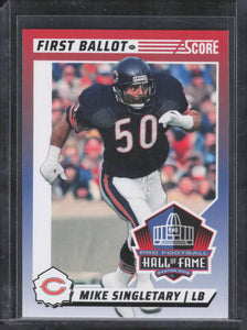 Mike Singletary 2024 Score First Ballot Series Mint Card #4