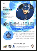 Nick Robertson 2020 2021 Upper Deck SP Blue Series Mint Card #118
