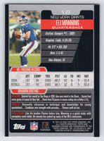 Eli Manning 2005 Bowman Chrome Series Mint Card #18
