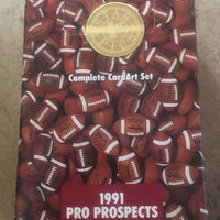 1991 Star Pics Pro Prospects NFL Football Factory Sealed Set featuring Brett Favre