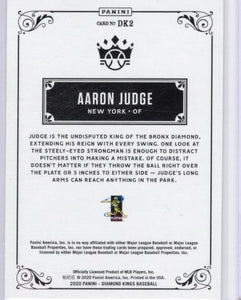 Aaron Judge 2020 Panini Diamond Kings DK Series Mint Card #DK2