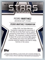 Pedro Martinez 2021 Topps Stars In Service Series Mint Card #SIS-15
