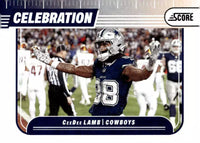 CeeDee Lamb 2024 Score Celebration Series Mint Card #C-CLB
