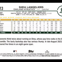 Shea Langeliers 2024 Topps All Star Mint Card #AL-13