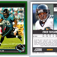 Fred Taylor 2024 Panini Score Green Series Mint Card #135