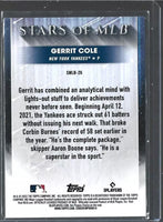 Gerrit Cole 2022 Topps Stars Of MLB Series Mint Card #SMLB-26
