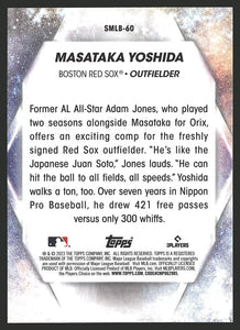 Masataka Yoshida 2023 Topps Stars of the MLB Series Mint Rookie Card #SMLB-60