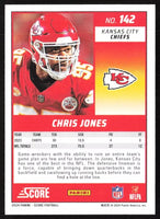 Chris Jones 2024 Panini Score Series Mint Card #142
