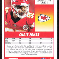 Chris Jones 2024 Panini Score Series Mint Card #142