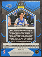 Anthony Black 2023 2024 Mosaic NBA Debut Silver Mosaic Prizm Series Mint Card #263
