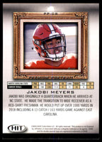 Jakobi Meyers 2019 SAGE HIT Premium Portraits Series Mint Card #PP08
