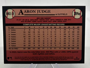 Aaron Judge 2024 Topps 1989 Baseball Mint Insert Card #89B-39