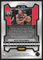 Ayo Dosunmu 2023 2024 Panini Prizm Green Series Mint Card #275
