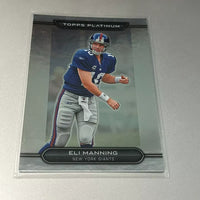 Eli Manning 2010 Topps Platinum Series Mint Card #121