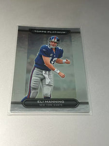 Eli Manning 2010 Topps Platinum Series Mint Card #121