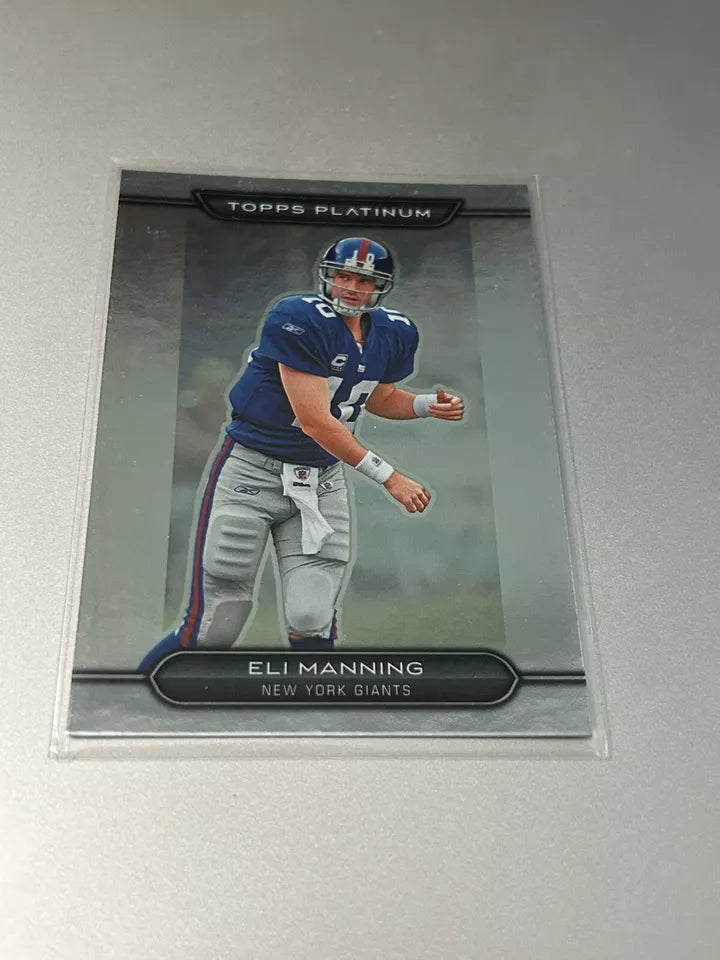 Eli Manning 2010 Topps Platinum Series Mint Card #121