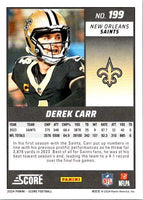 Derek Carr 2024 Panini Score Series Mint Card #199
