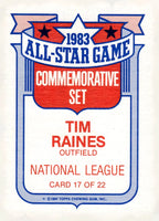 Tim Raines 1984 Topps Glossy All-Stars Series Mint Card #17
