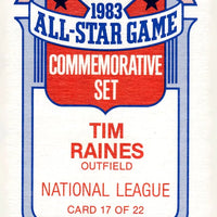 Tim Raines 1984 Topps Glossy All-Stars Series Mint Card #17