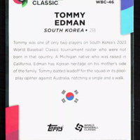 Tommy Edman 2023 Topps World Baseball Classic Series Mint Card #WBC-46