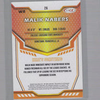 Malik Nabers 2024 SAGE  Series Mint Card #26