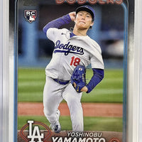 Yoshinobu Yamamoto 2024 Topps Mint Card #553