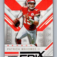 Patrick Mahomes II 2019 Score Epix Season Series Mint Card  #ES-3