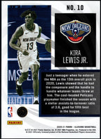 Kira Lewis Jr 2020 2021 Panini Illusions Instant Impact Series Mint Card #10
