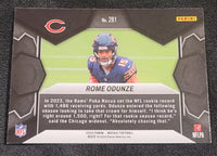 Rome Odunze 2024 Panini Mosaic NFL Debut Series Mint Rookie Card #281
