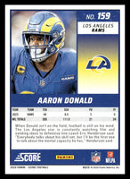 Aaron Donald 2024 Panini Score Series Mint Card #159
