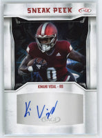 Kimani Vidal 2024 SAGE Sneak Peek ROOKIE Autograph Card ##SPA-KV
