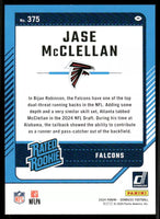 Jase McClellan 2024 Donruss Rated Rookie Press Proof Mint Card #375
