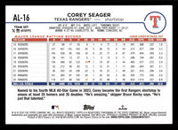 Corey Seager 2024 Topps Series Mint Card #AL-16
