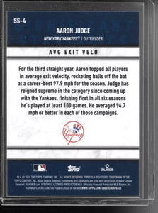 Aaron Judge 2024 Topps Significant Statistics Mint Card #SS-4