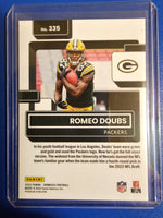 Romeo Doubs 2022 Panini Donruss Series Mint Rookie Card #335
