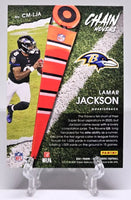 Lamar Jackson 2021 Panini Contenders Chain Movers Series Mint Card#CM-LJA
