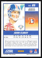 John Elway 2024 Panini Score Series Mint Card #89
