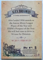 Alex Bregman 2017 Topps Gypsy Queen Series Mint Rookie Card #240
