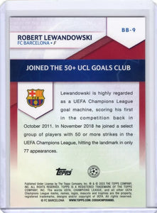 Robert Lewandowski 2023 Topps Best of the Best Series Mint Card #BB9