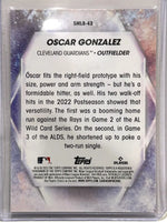 Oscar Gonzalez 2023 Topps Stars of the MLB Series Mint Rookie Card #SMLB-43
