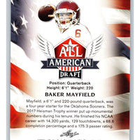 Baker Mayfield 2018 Leaf All American Draft Series Mint Rookie Card #AA-02