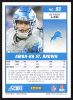 Amon-Ra St. Brown 2024 Panini Score Series Mint Card #93
