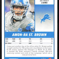 Amon-Ra St. Brown 2024 Panini Score Series Mint Card #93