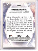 Gabriel Moreno 2023 Topps Stars of the MLB Series Mint Rookie Card #SMLB-57
