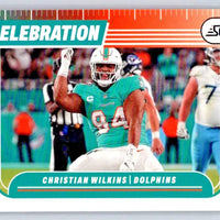 Christian Wilkins 2024 Score Celebration Series Mint Card #C-CWS