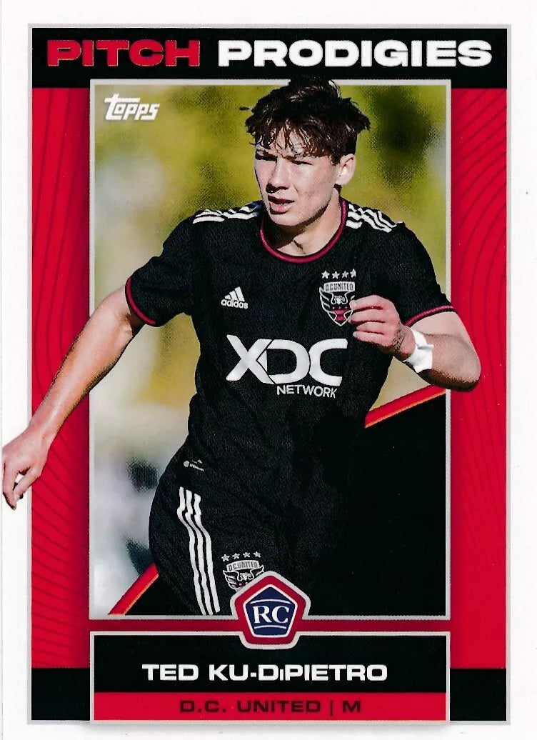 Ted Ku-DiPietro 2023 Topps MLS Pitch Prodigies Series Mint Card #192