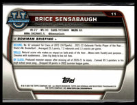 Brice Sensabaugh 2022 Bowman Chrome University 1st Bowman Card #11
