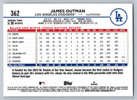 James Outman 2024 Topps Series Mint Card #362
