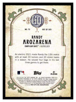 Randy Arozarena 2022 Topps Gypsy Queen Green Card #79
